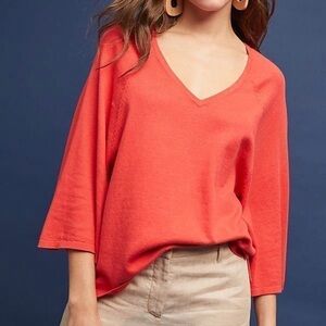 Anthropologie Moth Eastward Pullover Size XS